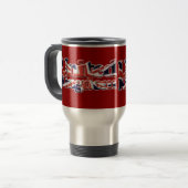 Mug De Voyage Drapeau de l'Union britannique Union Jack Patrioti (Devant gauche)