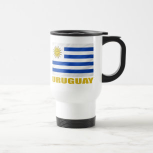 Mug De Voyage Drapeau de l'Uruguay