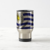 Mug De Voyage Drapeau de l'Uruguay (Centre)