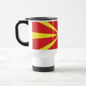 Mug De Voyage Drapeau de Macédoine du Nord (Gauche)