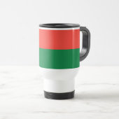 Mug De Voyage Drapeau de Madagascar (Devant droit)