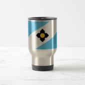 Mug De Voyage Drapeau de Madison, Wisconsin (Centre)