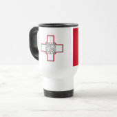 Mug De Voyage Drapeau de Malte (Devant gauche)