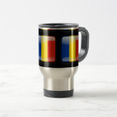 Mug De Voyage Drapeau de Moldavie (Devant droit)