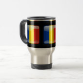 Mug De Voyage Drapeau de Moldavie (Devant gauche)
