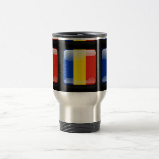Mug De Voyage Drapeau de Moldavie (Centre)