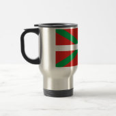 Mug De Voyage Drapeau de Pais Vasco (Espagne) (Gauche)