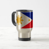 Mug De Voyage Drapeau de Philippines (Devant gauche)