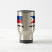 Mug De Voyage Drapeau de Philippines (Centre)