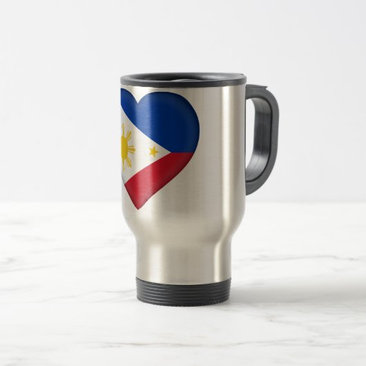 Mug De Voyage Drapeau de Philippines (Devant droit)