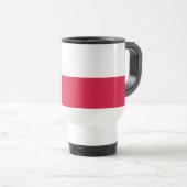 Mug De Voyage Drapeau de Pologne (Devant droit)