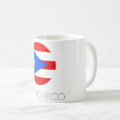 Mug de voyage Drapeau de Porto Rico (Devant droit)