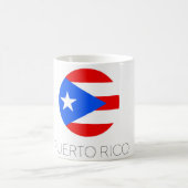 Mug de voyage Drapeau de Porto Rico (Centre)