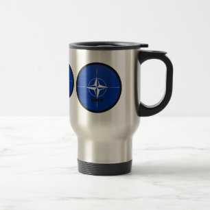 Mug De Voyage Drapeau de qualité de rondeau de l'OTAN