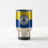 Mug De Voyage Drapeau de Riverside, Californie (Centre)