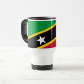 Mug De Voyage Drapeau de Saint-Kitts-et-Nevis (Devant gauche)