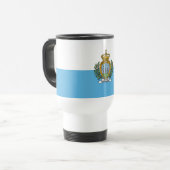 Mug De Voyage Drapeau de Saint-Marin (Devant gauche)