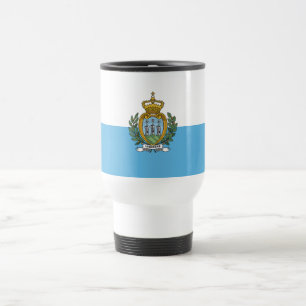 Mug De Voyage Drapeau de Saint-Marin