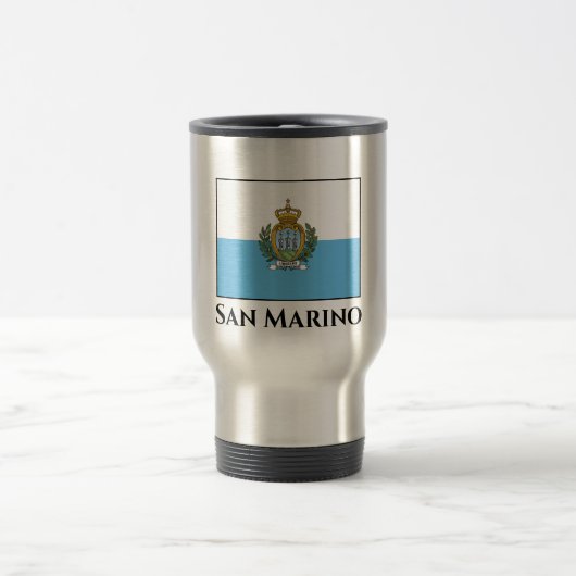 Mug De Voyage Drapeau de Saint-Marin (Centre)