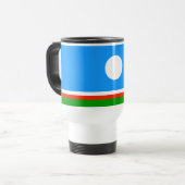 Mug De Voyage Drapeau de Sakha (Devant gauche)