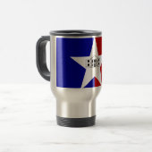 Mug de voyage Drapeau de San Antonio, Texas (Devant gauche)