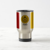 Mug De Voyage Drapeau de San Diego, Californie (Centre)