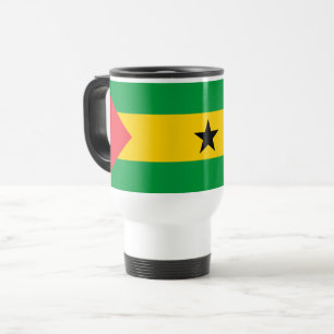 Mug De Voyage Drapeau de Sao Tomé-et-Principe