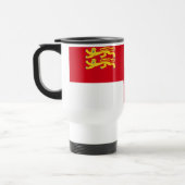 Mug De Voyage Drapeau de Sercq (Gauche)