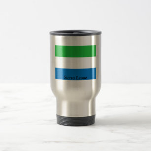 Mug De Voyage Drapeau de Sierra Leone
