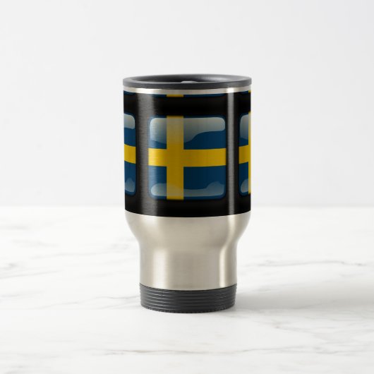 Mug De Voyage Drapeau de Suède (Centre)
