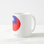 Mug de voyage Drapeau de Taïwan (Devant droit)