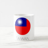 Mug de voyage Drapeau de Taïwan (Centre)