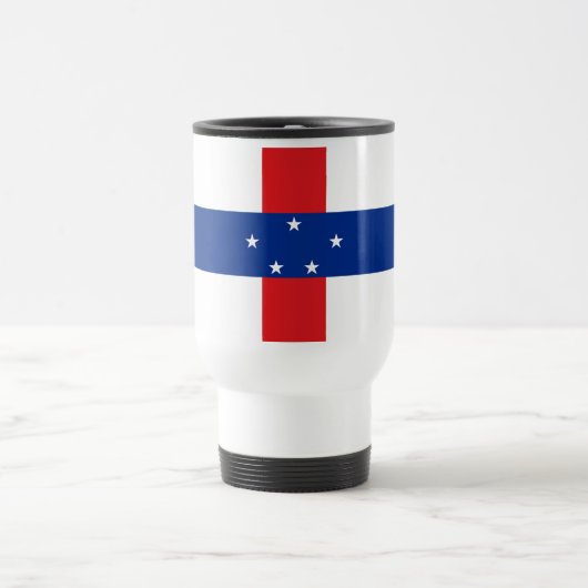 Mug De Voyage Drapeau des Antilles néerlandaises (Centre)