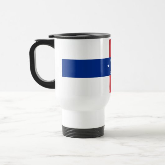 Mug De Voyage Drapeau des Antilles Pays-Bas (Gauche)