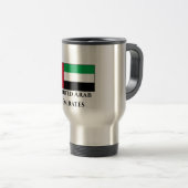 Mug De Voyage Drapeau des Émirats arabes unis (Devant droit)