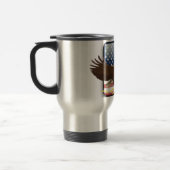 Mug De Voyage Drapeau des Etats-Unis d'aigle chauve (Gauche)