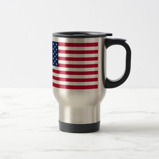 Mug De Voyage Drapeau des États-Unis d'Amérique (Droit)