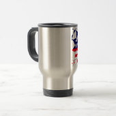 Mug De Voyage Drapeau des États-Unis d'Amérique (Devant gauche)