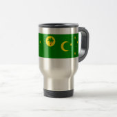 Mug De Voyage Drapeau des îles Cocos, Australie (Devant droit)