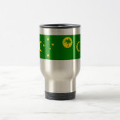 Mug De Voyage Drapeau des îles Cocos, Australie (Centre)