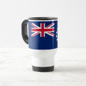 Mug De Voyage Drapeau des îles Cook (Devant gauche)