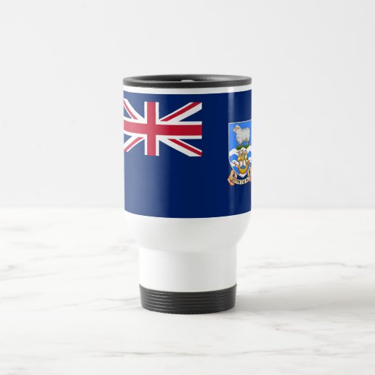 Mug De Voyage Drapeau des îles Falkland (Centre)