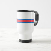 Mug De Voyage Drapeau des îles Féroé (Devant droit)