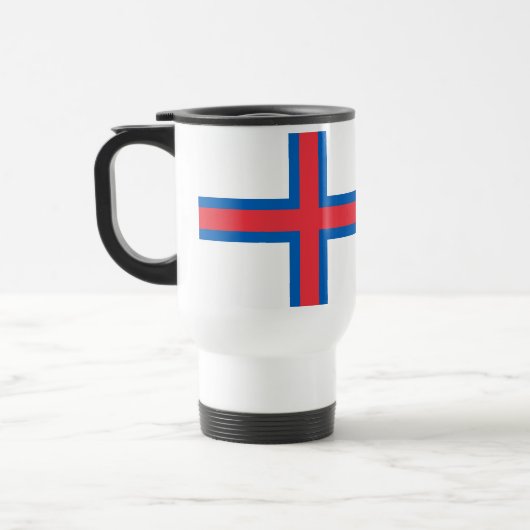 Mug De Voyage Drapeau des îles Féroé (Gauche)