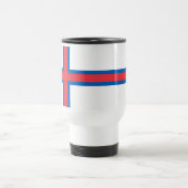 Mug De Voyage Drapeau des îles Féroé (Centre)