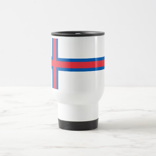Mug De Voyage Drapeau des îles Féroé (Centre)