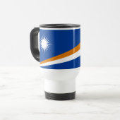 Mug De Voyage Drapeau des Îles Marshall (Devant gauche)