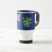 Mug De Voyage Drapeau des îles Pitcairn (Devant droit)