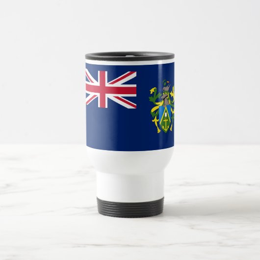 Mug De Voyage Drapeau des îles Pitcairn (Centre)