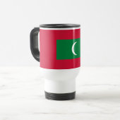 Mug De Voyage Drapeau des Maldives (Devant gauche)